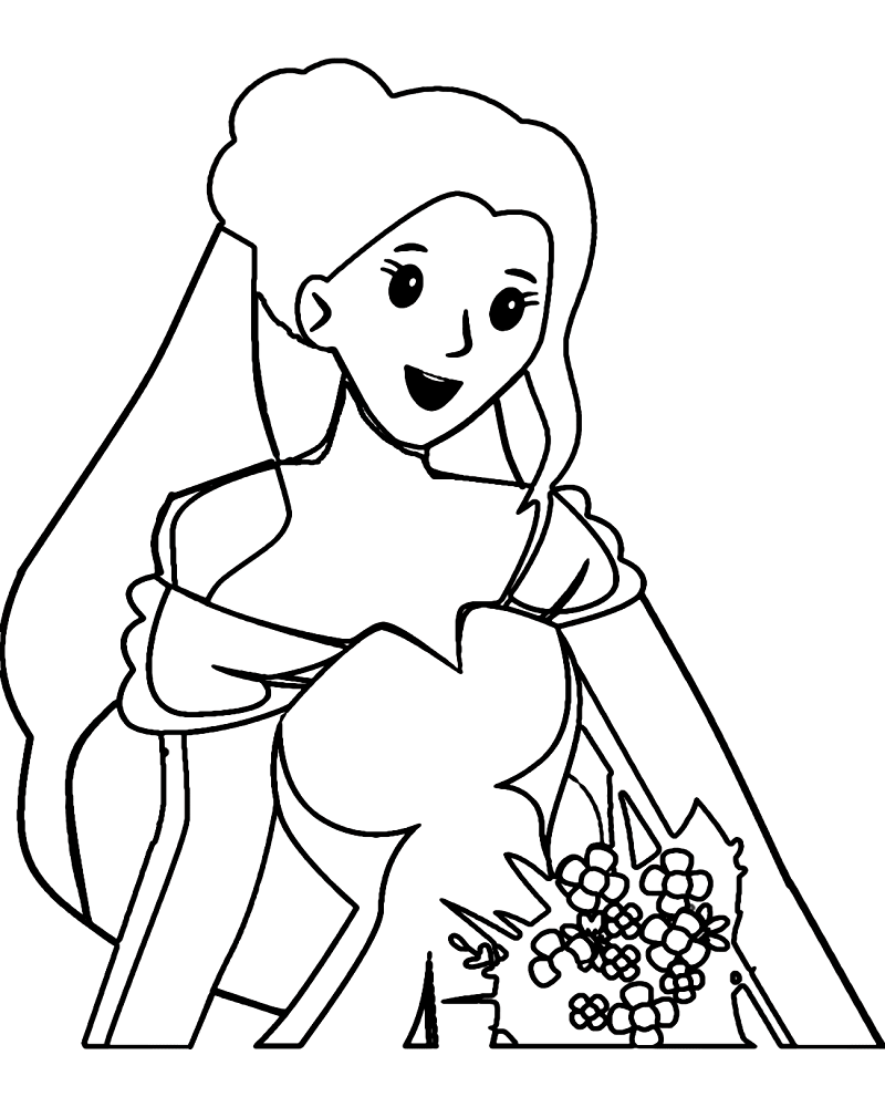 Barbie Bride For Kids