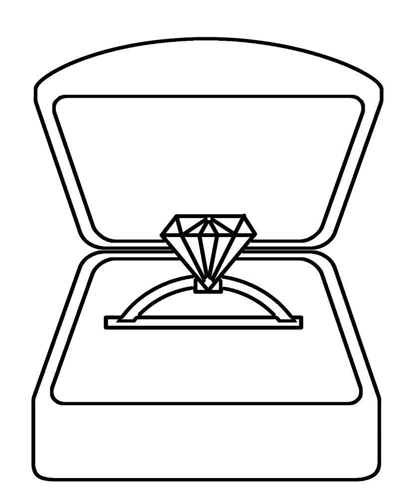 Colored Diamond Wedding Rings