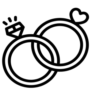 Colorful Wedding Rings