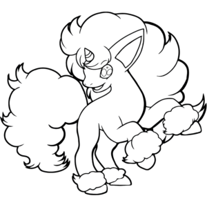 Cute Chibi Aloha Ponyta