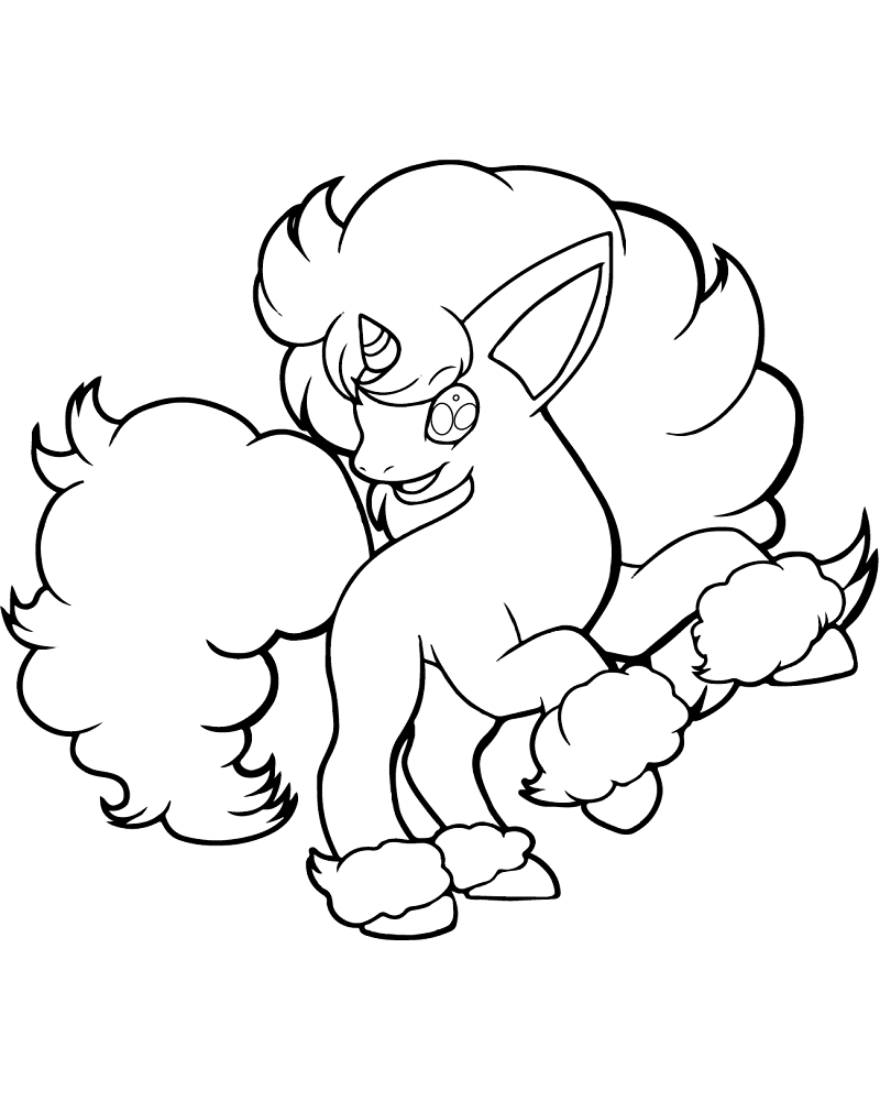Cute Chibi Aloha Ponyta