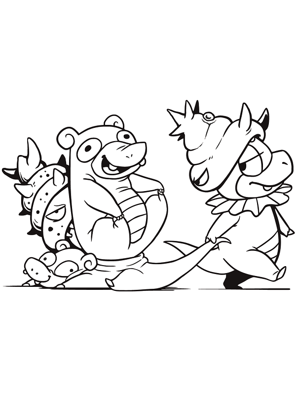 Slowbro Family