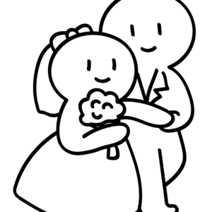 Wedding Couple For Kids