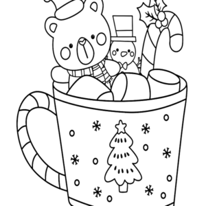 Crayola Christmas Coloring Pages