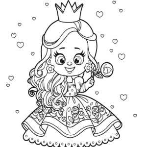 Crayola Princess Coloring Pages