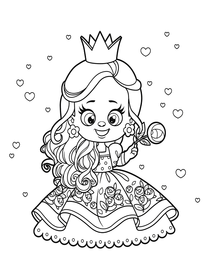 Crayola Princess Coloring Pages