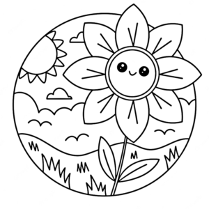 Crayola Spring Coloring Pages