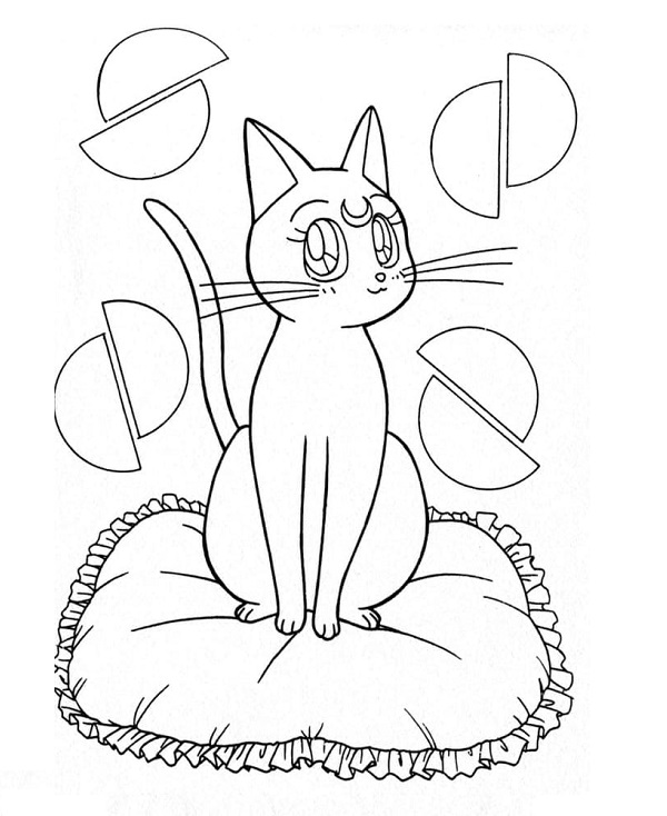 Luna Sailor Moon Drawing