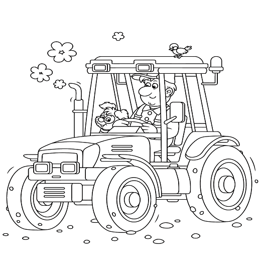 Anime Tractor