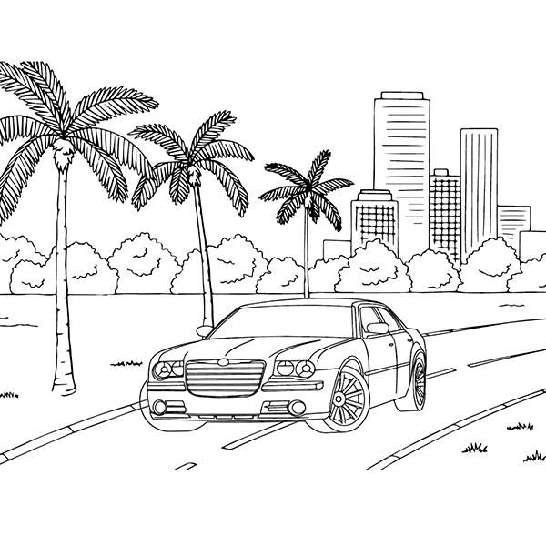 Aston Martin Drawing