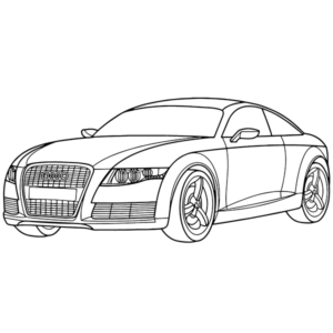 Audi Drawing