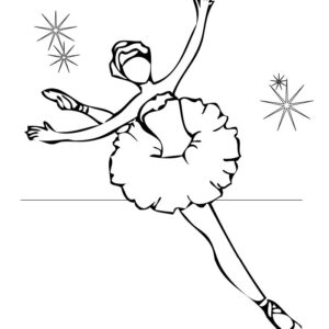 Ballet Coloring Pages To Print