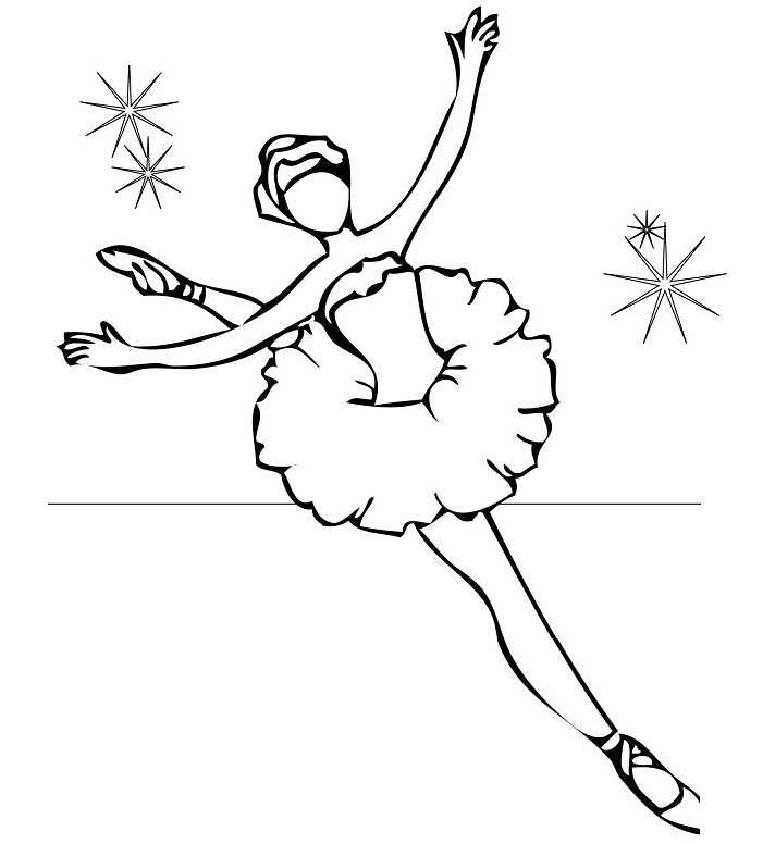 Ballet Coloring Pages To Print