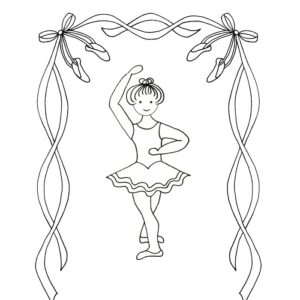 Ballet Positions Coloring Pages
