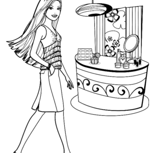 Barbie in Beauty Salon