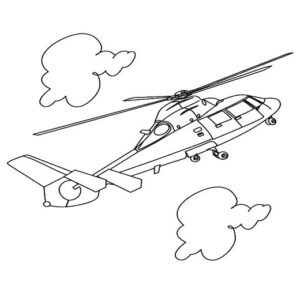 Bell ah 1 seacobra helicopter coloring page