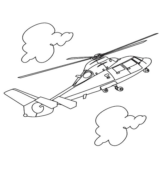 Bell ah 1 seacobra helicopter coloring page