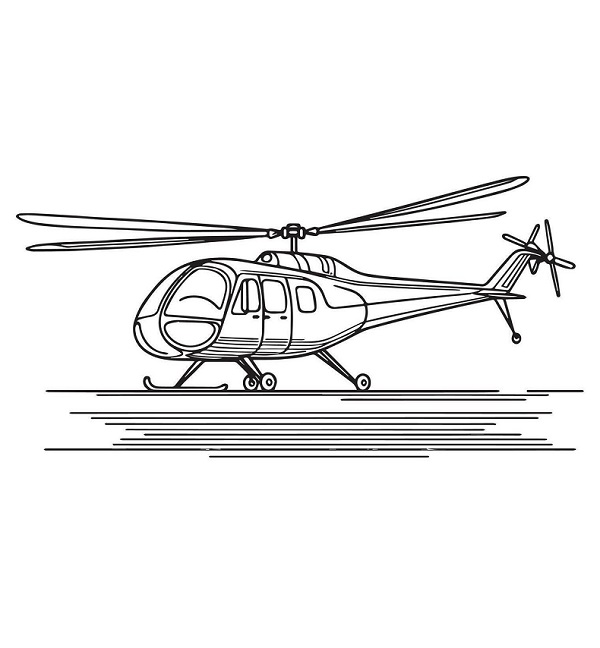 Bell ah 1z viper helicopter coloring pages