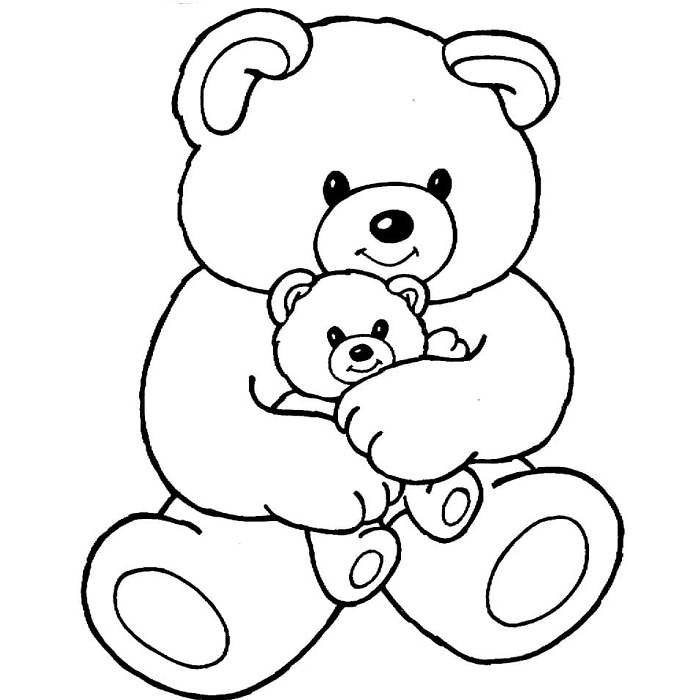 Big and Small Teddy Bears