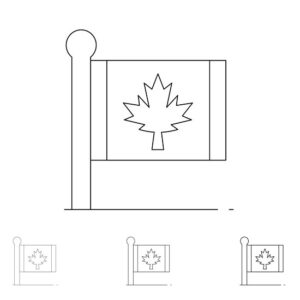 Canada flag printable free