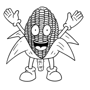Cartoon Corn
