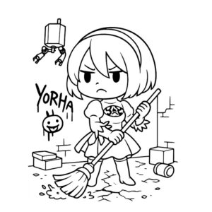Chibi NieR Automata