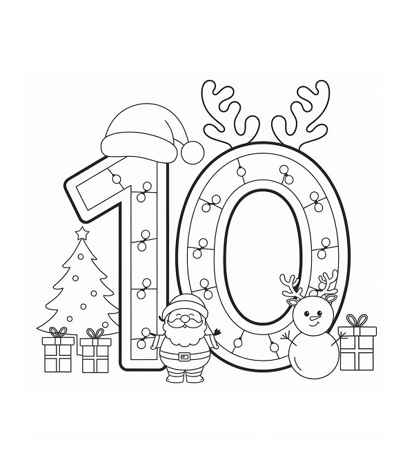 Christmas Numbers 10