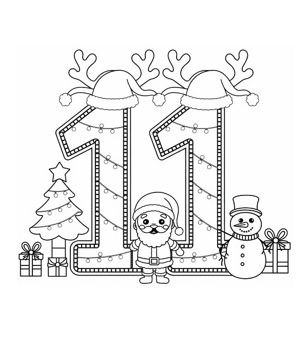 Christmas Numbers 11