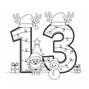 Christmas Numbers 13