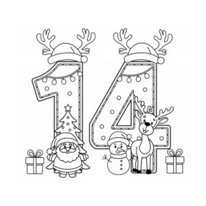 Christmas Numbers 14