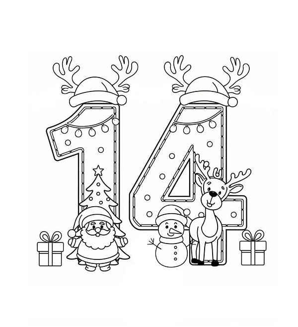 Christmas Numbers 14