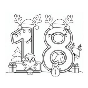 Christmas Numbers 18