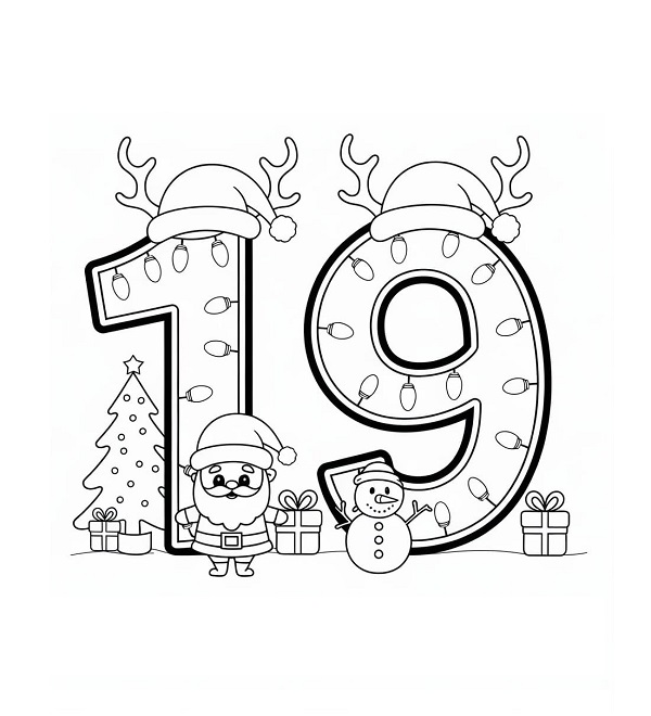 Christmas Numbers 19