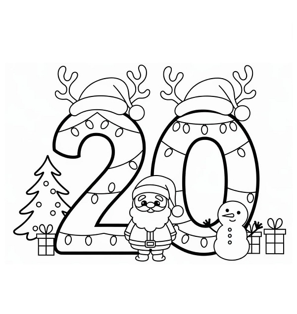 Christmas Numbers 20
