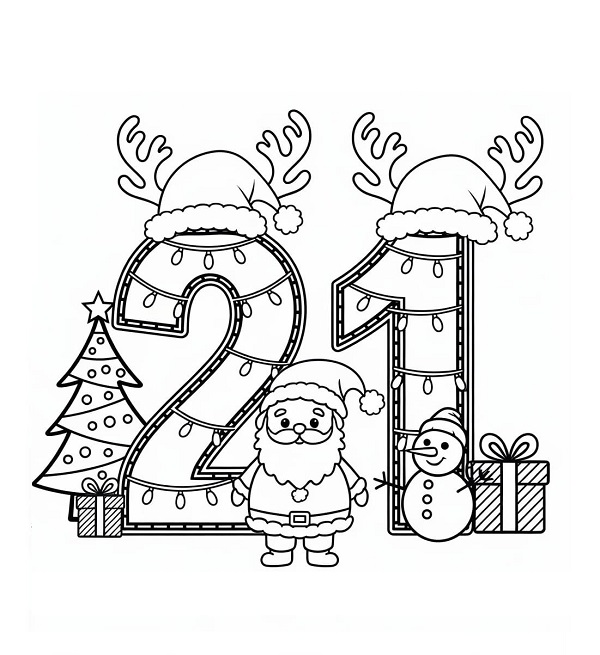 Christmas Numbers 21