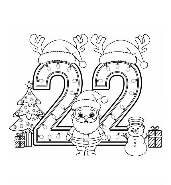Christmas Numbers 22