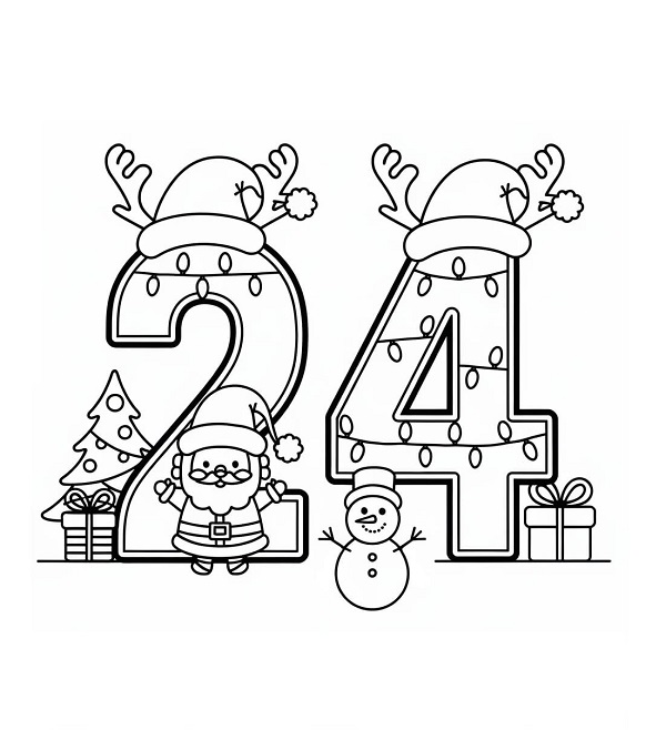 Christmas Numbers 24