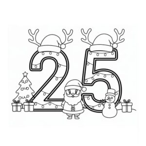 Christmas Numbers 25