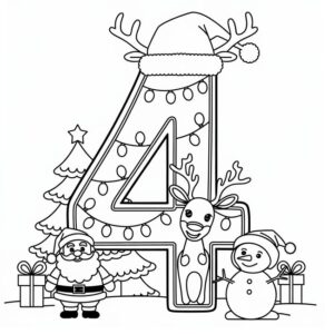 Christmas Numbers 4