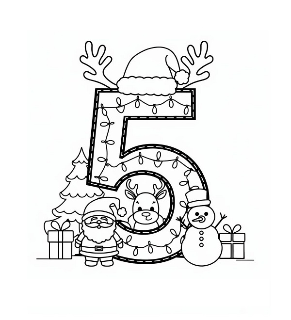 Christmas Numbers 5