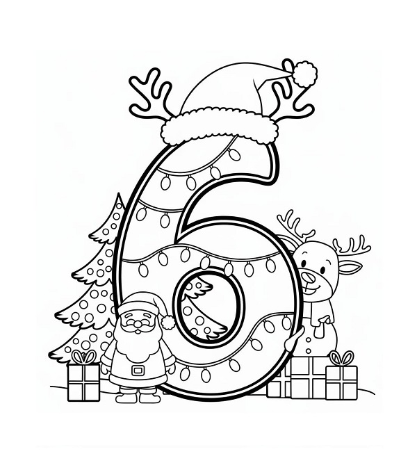 Christmas Numbers 6