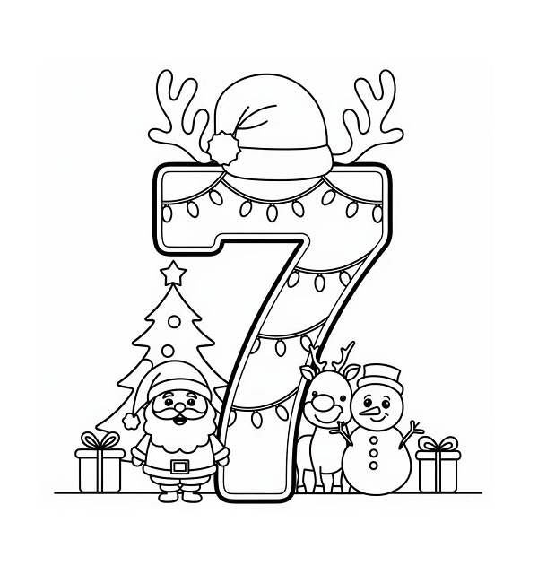 Christmas Numbers 7
