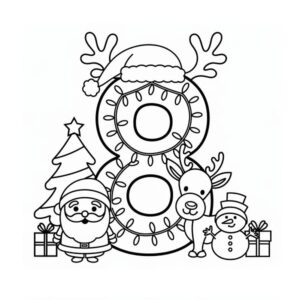 Christmas Numbers 8