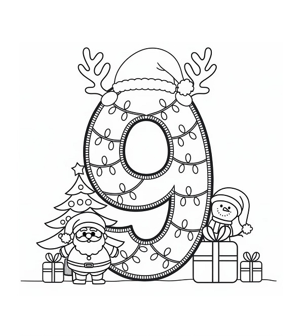 Christmas Numbers 9
