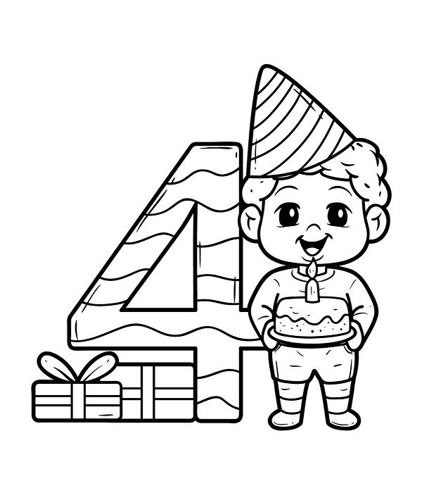 Coloring Page Number Free