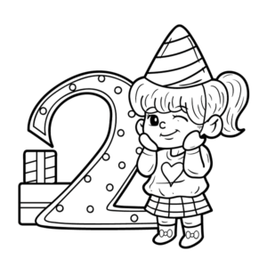 Coloring Page Number Printable