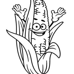 Corn Cartoon