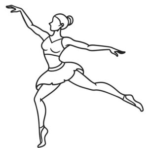 Dancing Coloring Pages For kids