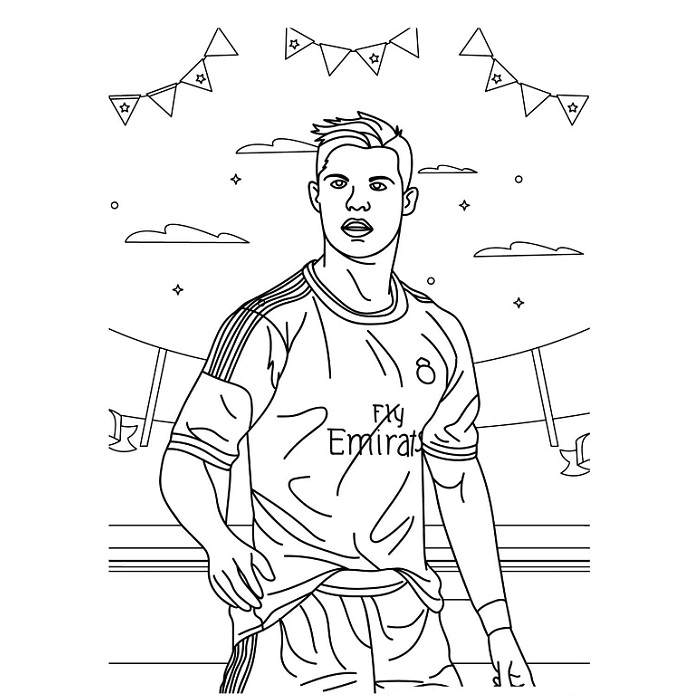 Drawing Ronaldo Shining