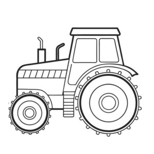 Free printable Tractor coloring pages